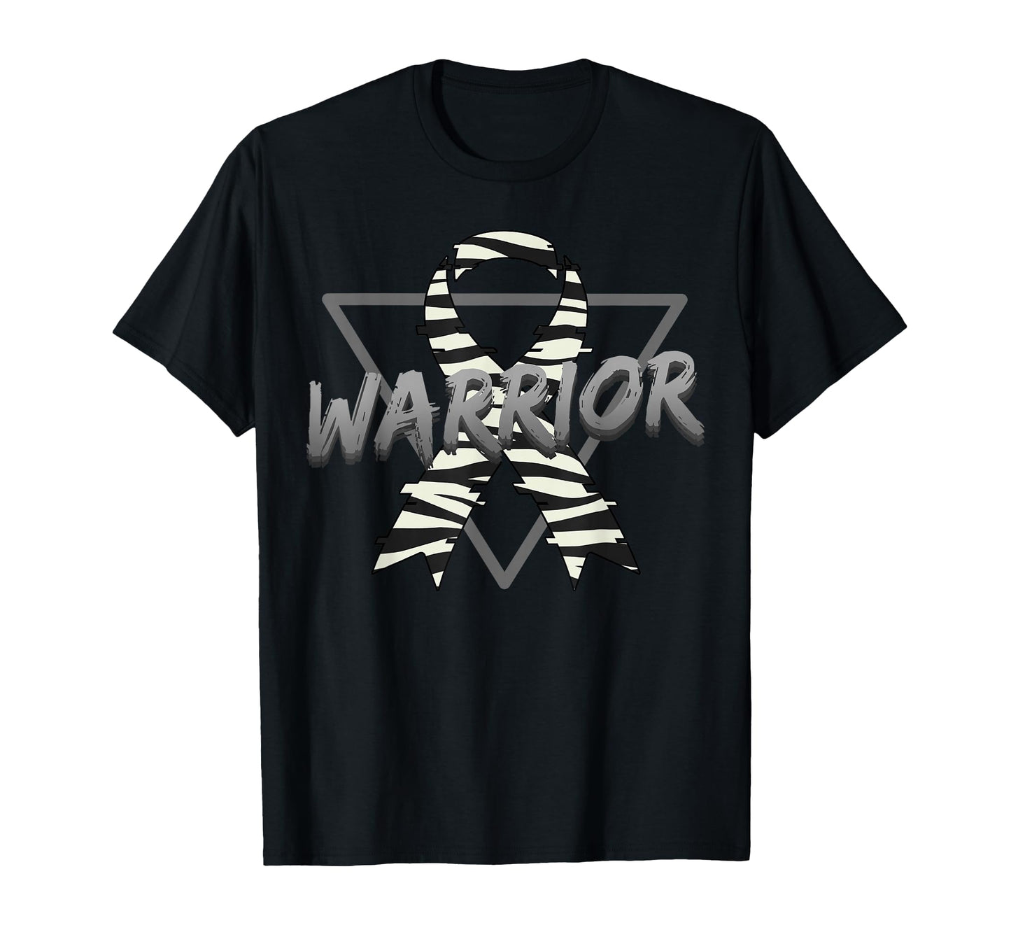 Carcinoid Cancer Awareness Warrior T-Shirt - Graphic Print Unisex