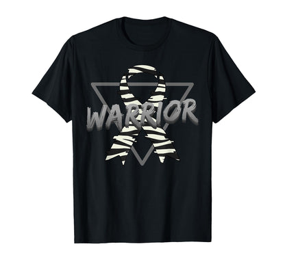 Carcinoid Cancer Awareness Warrior T-Shirt - Graphic Print Unisex