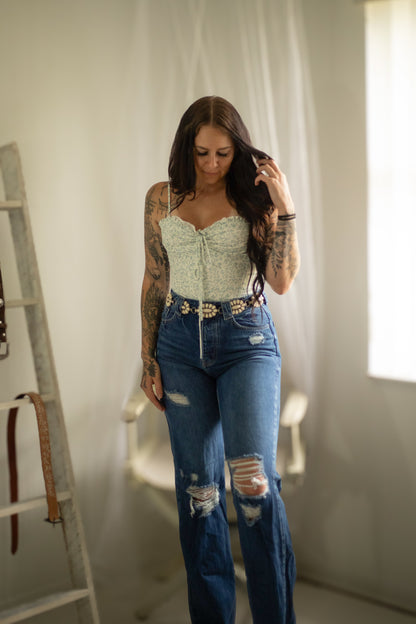 Range Rider Floral Blouse