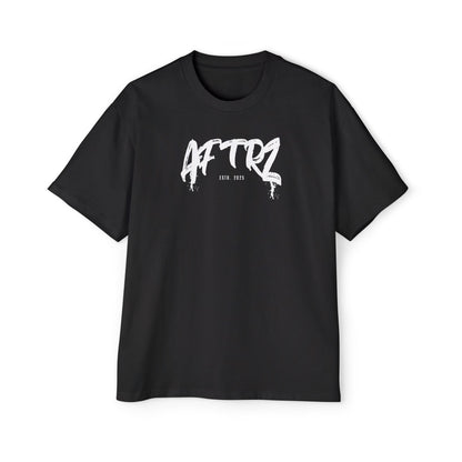 Aftrz Going All Night Smile Frequency Premium Drop Shoulder Short Sleeve T-Shirt