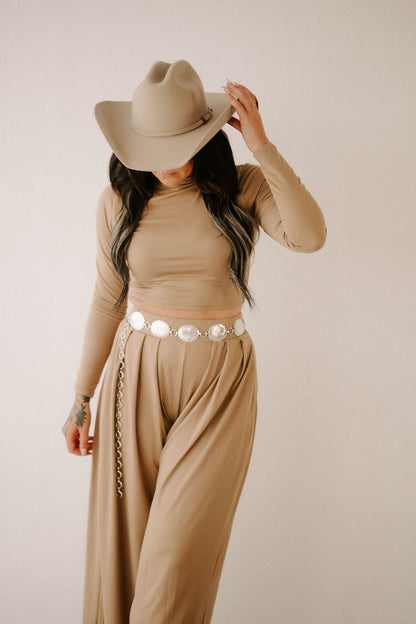 Catalina's Taupe Pant Set