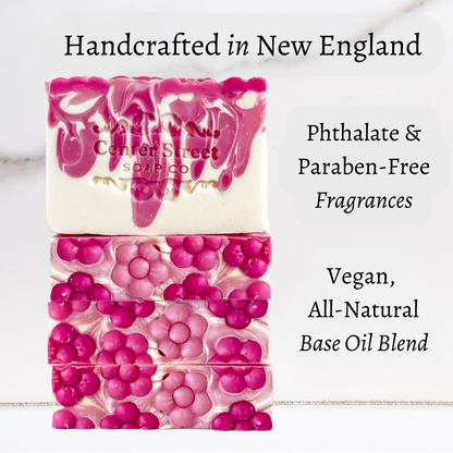 Cherry Blossom Vegan Handmade Soap Bar - 4oz