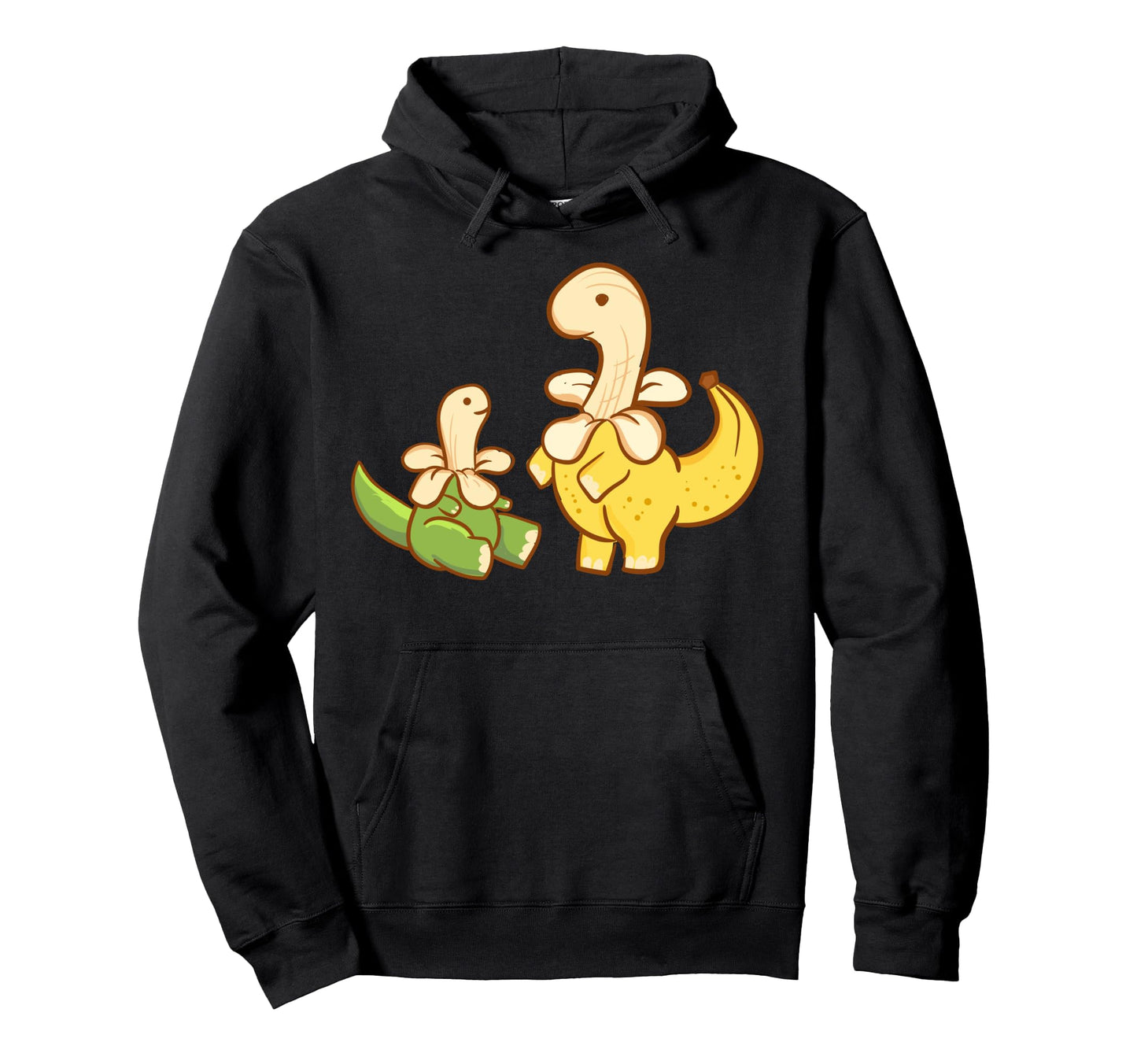 Kawaii Anime Banana Saurus Bananasaurus Hoodie - Graphic Print Men Women