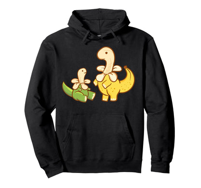 Kawaii Anime Banana Saurus Bananasaurus Hoodie - Graphic Print Men Women