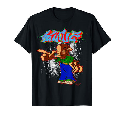 Old School Graffiti Artist Graffiti T-Shirt - Streetwear Style Men Women