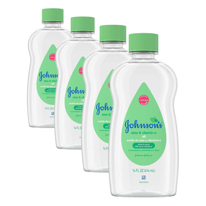 Johnson's Baby Oil - 14 Fl Oz Bottle | Gentle & Nourishing