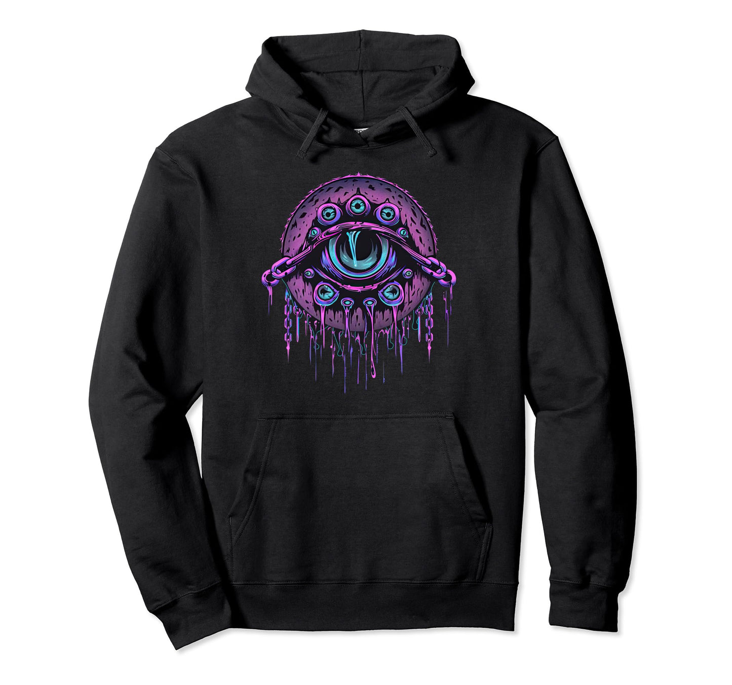 Pastel Goth Ophanim Gothic Vaporwave Hoodie - Custom Art Print Unisex