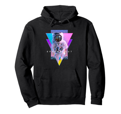 Astronaut Spaced Out Aesthetic Hoodie - Aesthetic Graphic Men Women