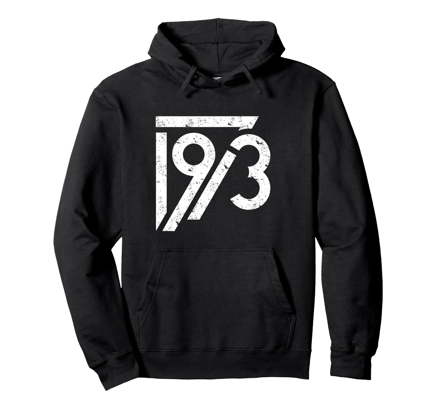 1973 Birthday Grunge Alternative Hoodie - Custom Art Print Men Women