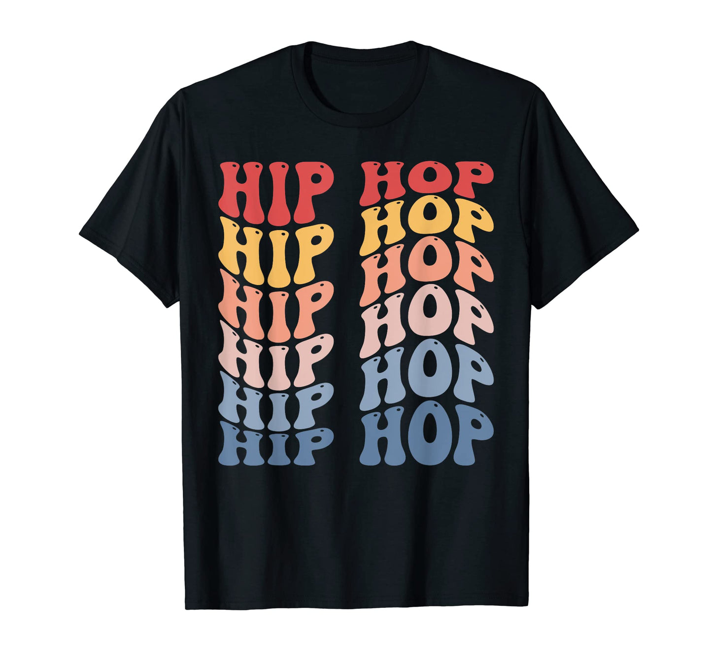 Hip Hop Groovy Old School 80S 90S T-Shirt - Graphic Print Unisex