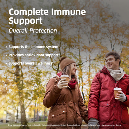 Orzax Immune Support Dietary Supplement Syrup - Sambucus Nigra, Vitamin C, Zinc for Kids & Adults