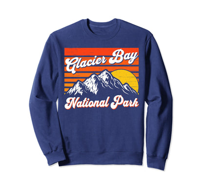 Glacier Bay National Park Alaska Sweatshirt - Aesthetic Graphic for Adults