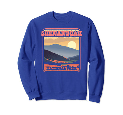 Shenandoah National Park Virginia Sweatshirt - Novelty Apparel Men Women