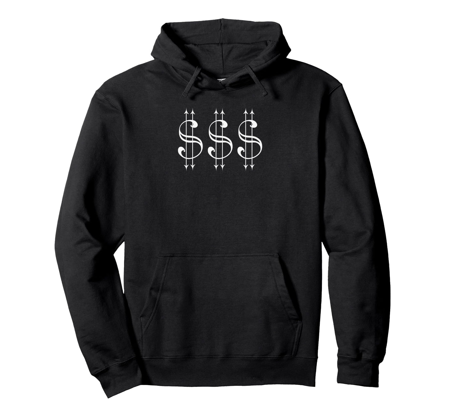 Dollar Sign Alternative Grunge Emo Alt Goth Hoodie - Graphic Print Unisex