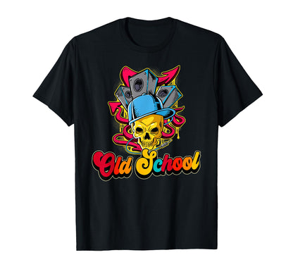 Old School Hip Hop T-Shirt - Aesthetic Graphic Men Women