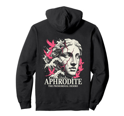 Aphrodite Greek Goddess Statue Hoodie - Aesthetic Graphic Men Women