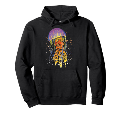 Jellyfish Vaporwave Sad Aesthetic Edgy Hoodie - Trendy Graphic for Adults