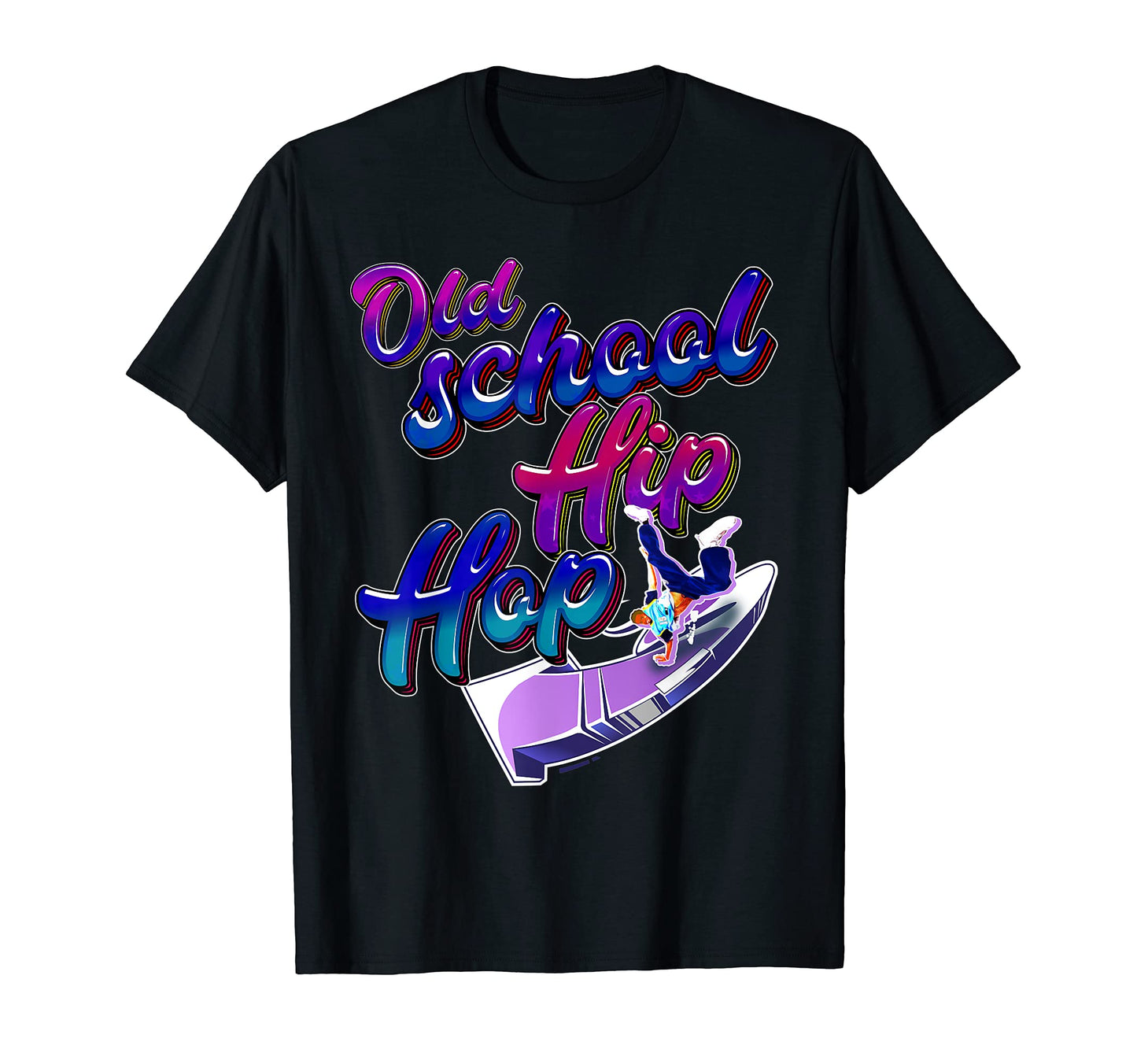 Old School Hip Hop 80S 90S Graffiti T-Shirt - Aesthetic Graphic Unisex