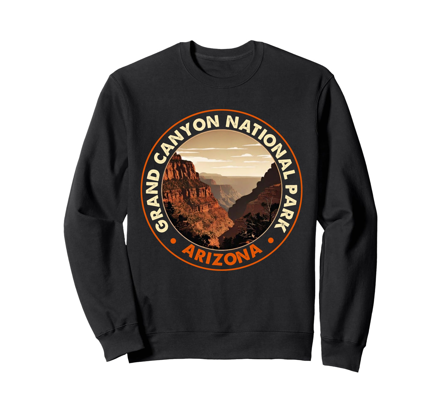 Grand Canyon National Park Arizona Sweatshirt - Minimalist Print Men Women