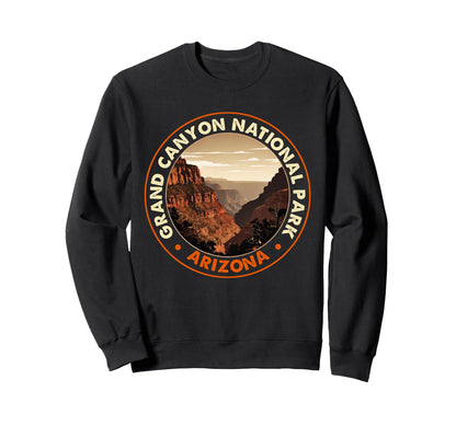 Grand Canyon National Park Arizona Sweatshirt - Minimalist Print Men Women