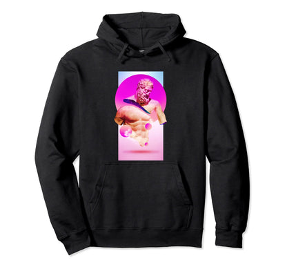 Aesthetic Vaporwave Synthwave Retrowave 80S Hoodie - Graphic Print Unisex