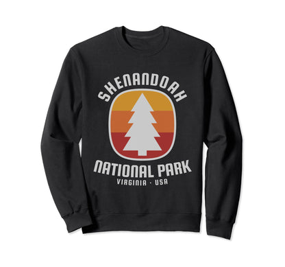 Shenandoah National Park Sweatshirt - Trendy Graphic for Adults