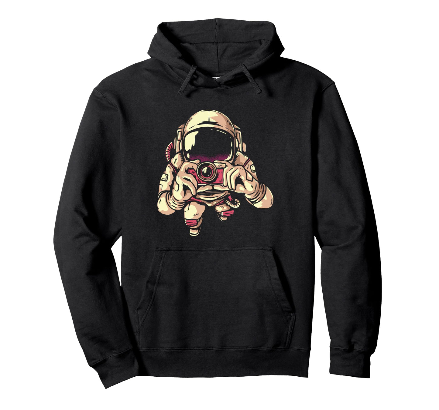 Vaporwave Aesthetic Astronaut Hoodie - Trendy Graphic Men Women