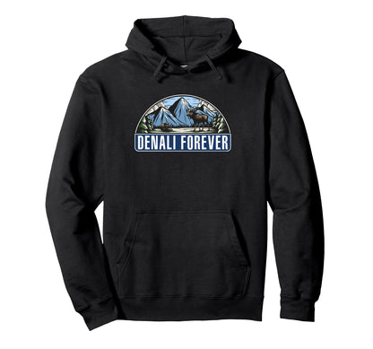 Us Denali National Park Gifts Denali Hoodie - Custom Art Print for Adults