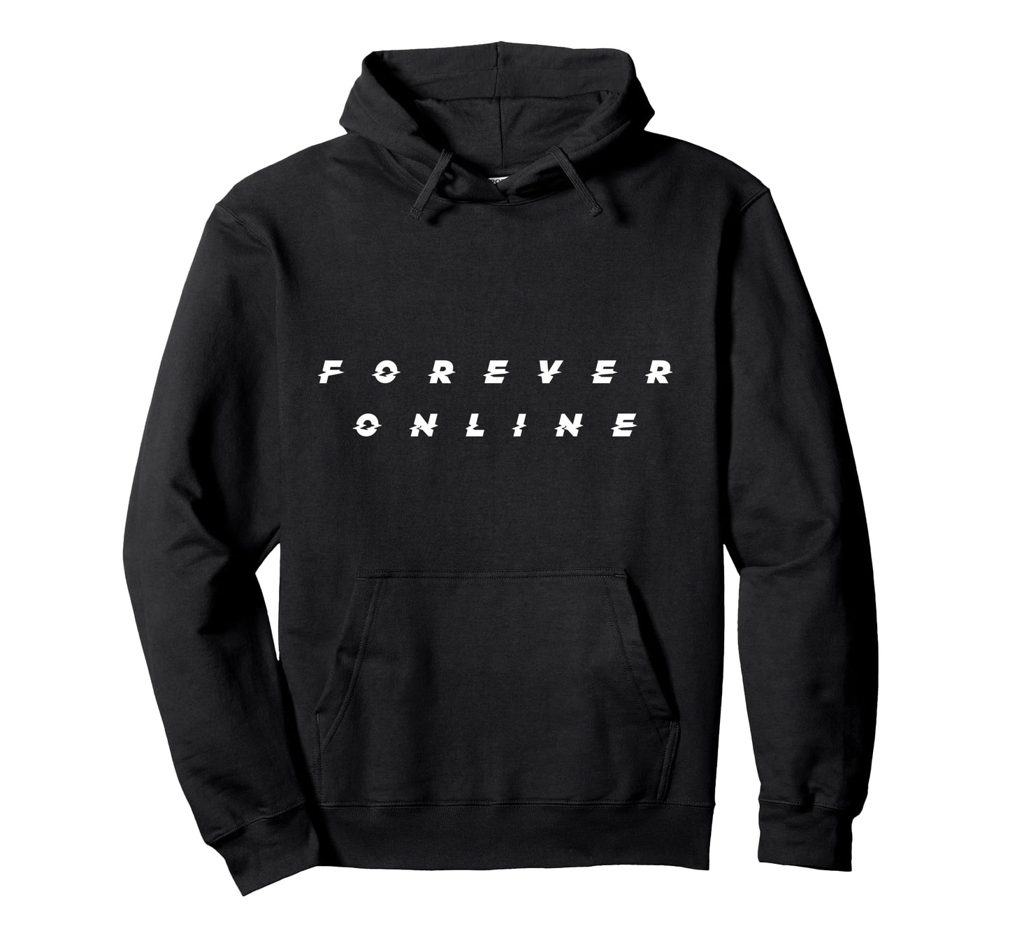 Forever Online Aesthetic Vaporwave Hoodie - Novelty Apparel Unisex