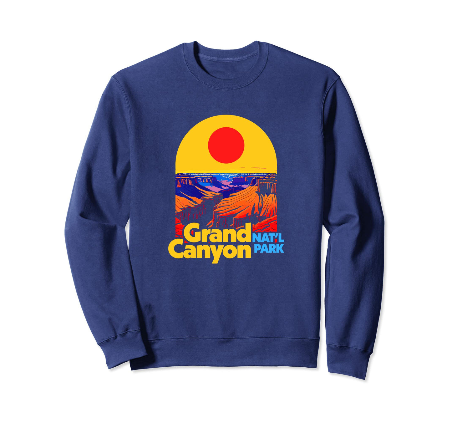 Grand Canyon National Park Outdoor Lover Sweatshirt - Graphic Print Unisex
