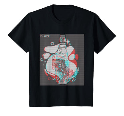 Japanese Soda Otaku Harajuku Water T-Shirt - Graphic Print for Adults