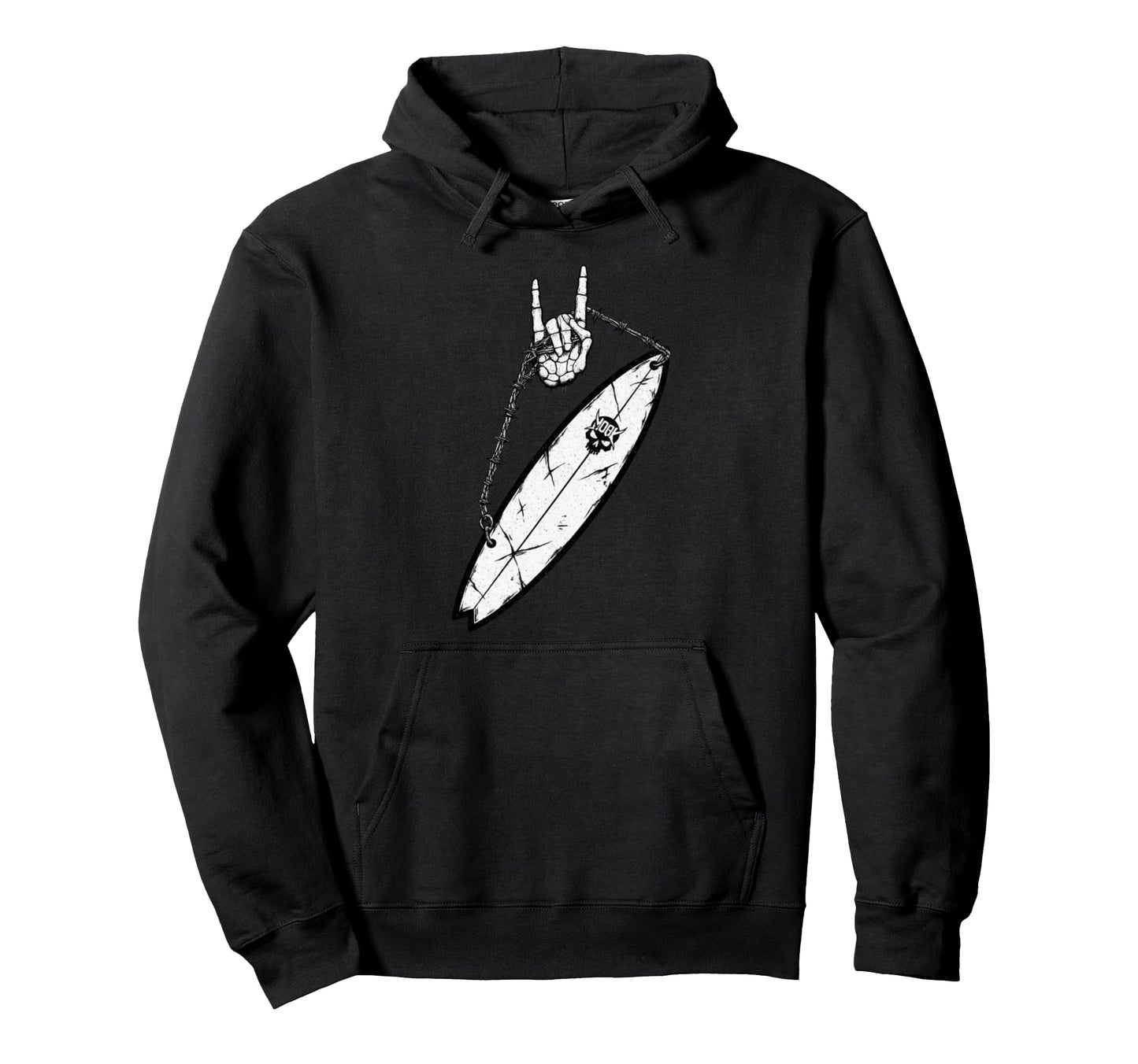 Surf Board Surfing Surfer 90S Alt Hoodie - Fun Novelty Design Men Women