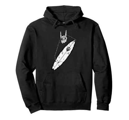 Surf Board Surfing Surfer 90S Alt Hoodie - Fun Novelty Design Men Women
