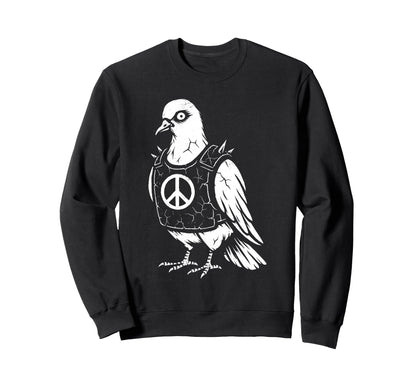 Gothic Punk Rock Goth Skeleton 90S Sweatshirt - Unique Graphic for Adults
