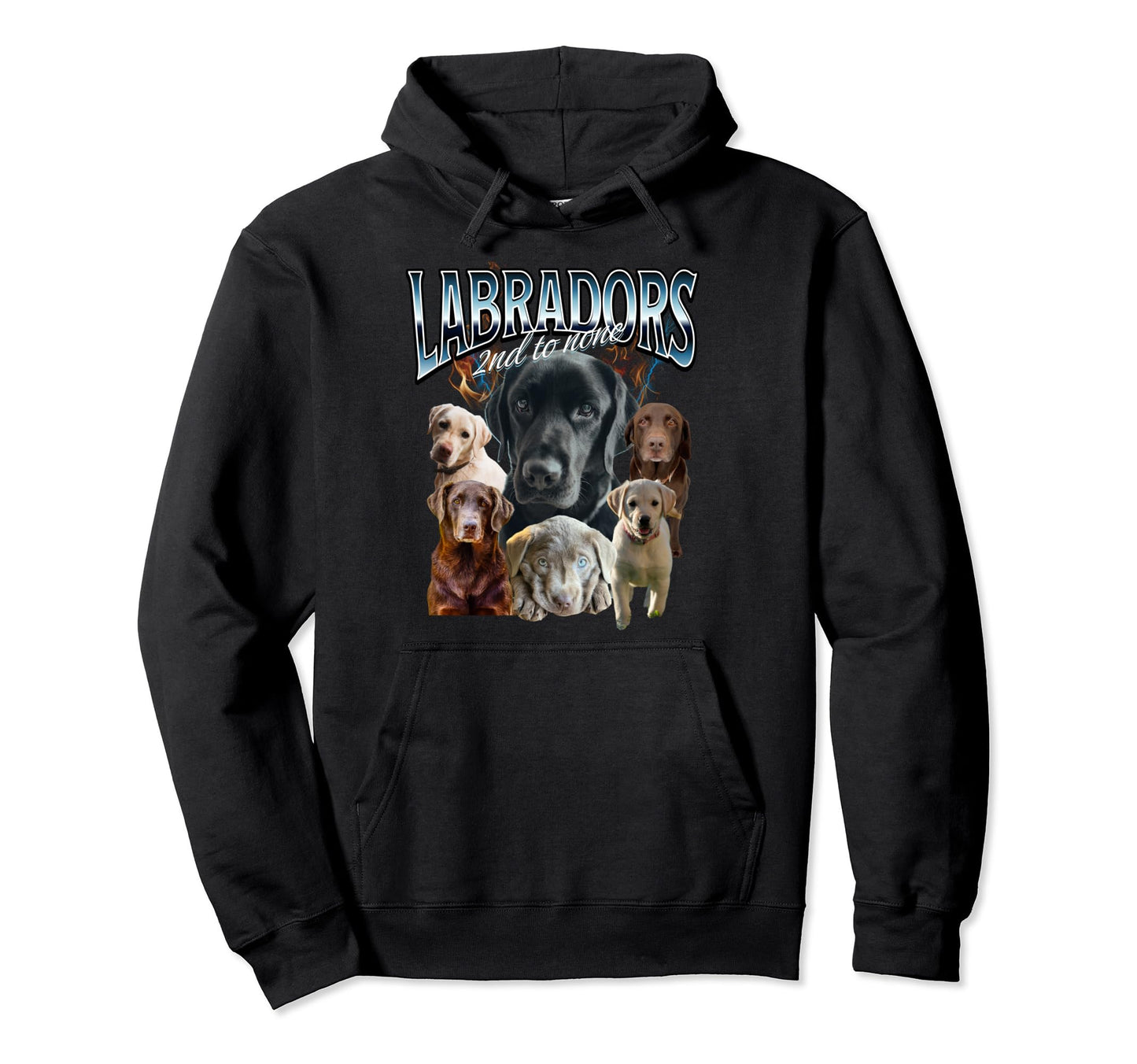 Dog Lovers Labrador Retriever 90S Hoodie - Custom Art Print Men Women