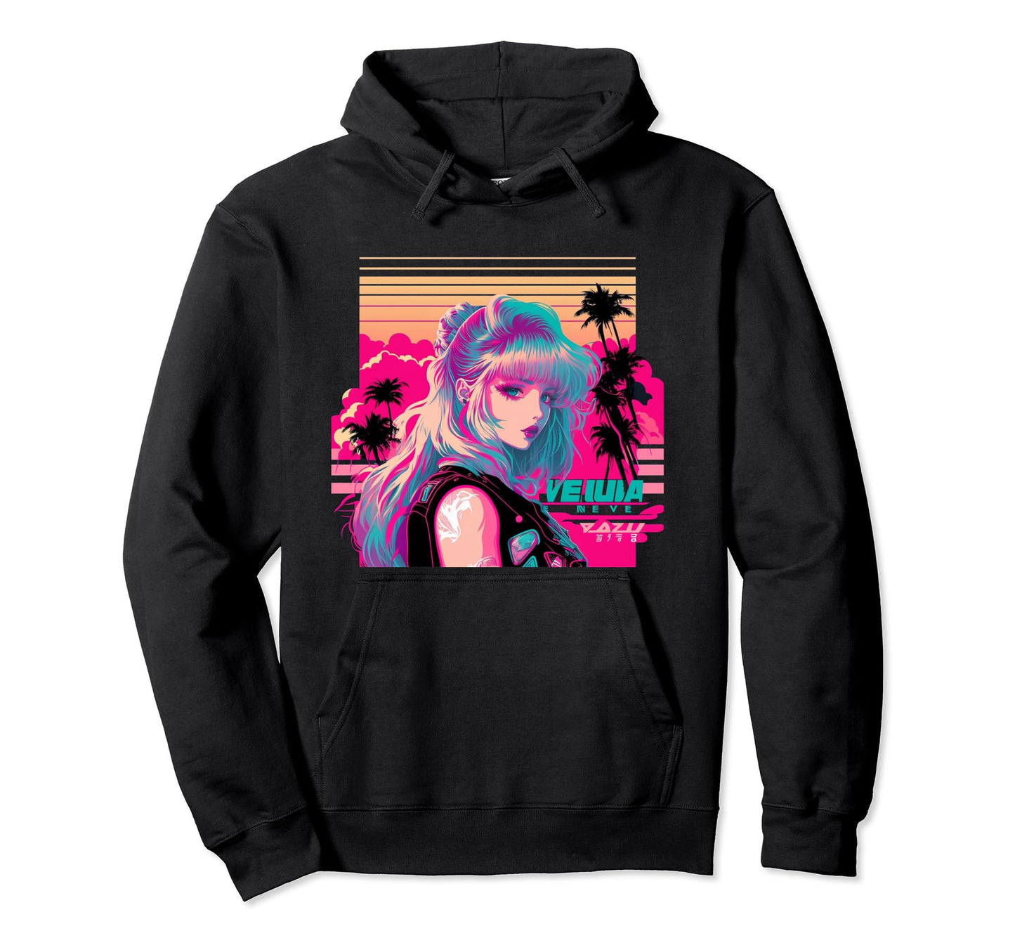 Vaporwave Aesthetic 90S Egirl Hoodie - Aesthetic Graphic Men Women