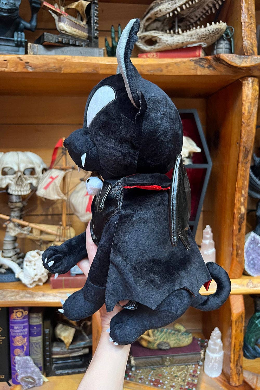 Vampire Kitty Plush Toy