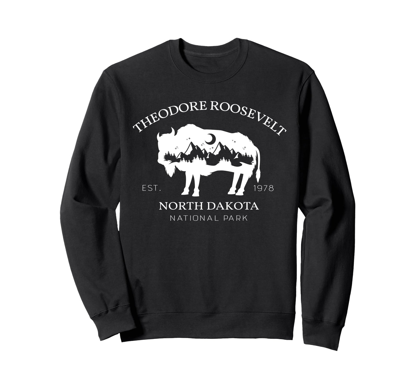 Us Theodore Roosevelt National Park Sweatshirt - Trendy Graphic for Adults