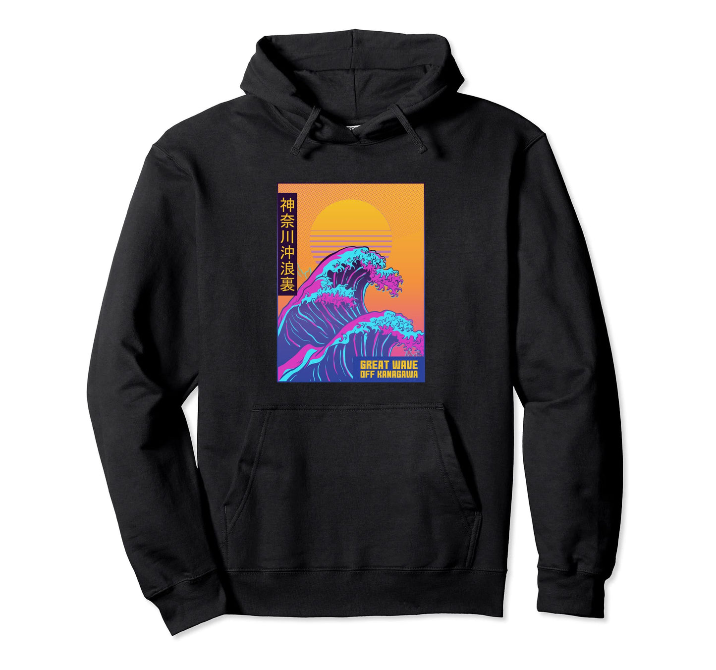Great Wave Off Kanagawa Japanese Hoodie - Aesthetic Graphic Men Women