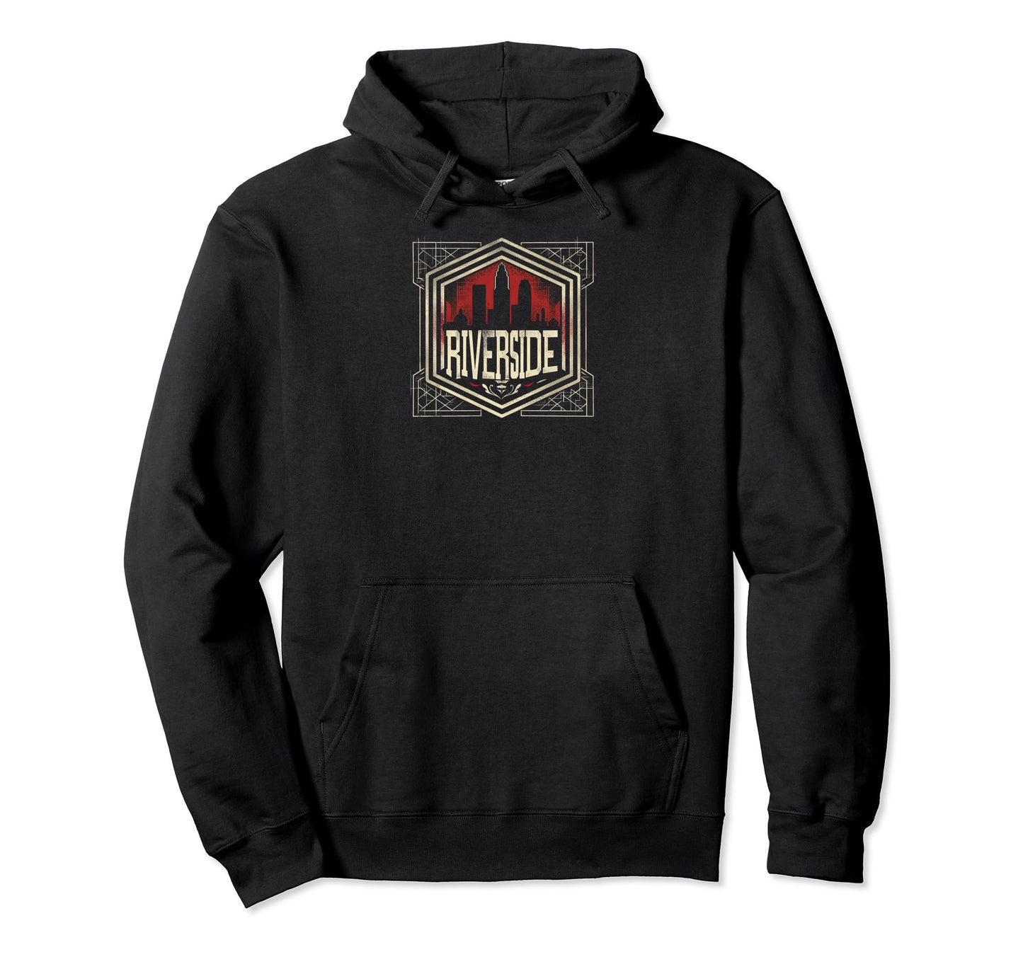 Riverside Grit 90S Grunge Urbandecay Hoodie - Aesthetic Graphic for Adults