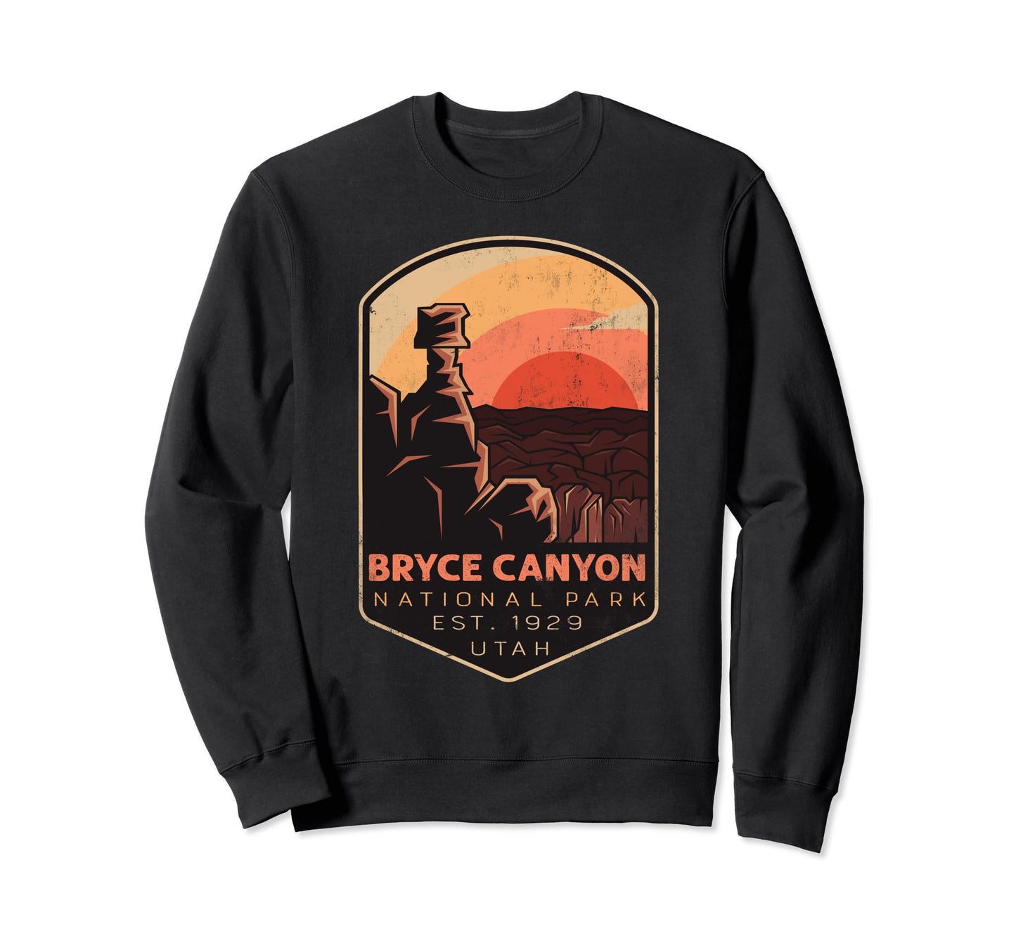 Bryce Canyon National Park Utah Sweatshirt - Fun Novelty Design Unisex