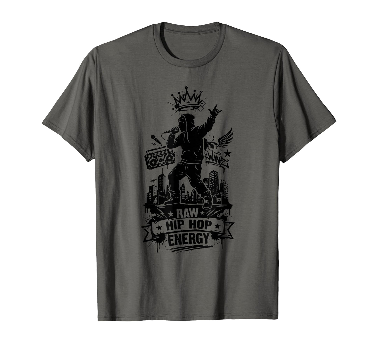 New Hip Hop Rapper Tees Old School T-Shirt - Unique Graphic Unisex