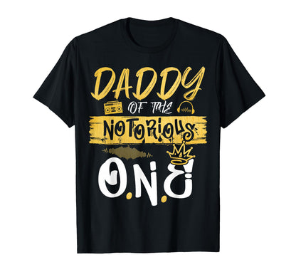 Daddy Notorious One Old School Hip T-Shirt - Custom Art Print for Adults