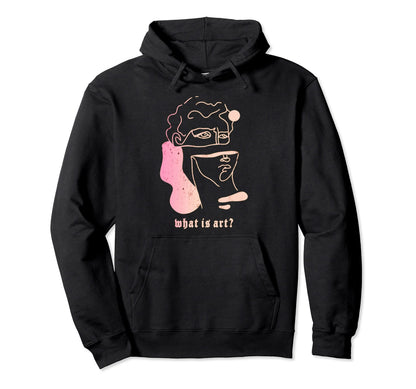 Michelangelo Vaporwave E E Hoodie - Fun Novelty Design for Adults