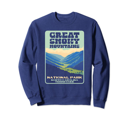 Great Smoky Mountains National Sweatshirt - Aesthetic Graphic Men Women