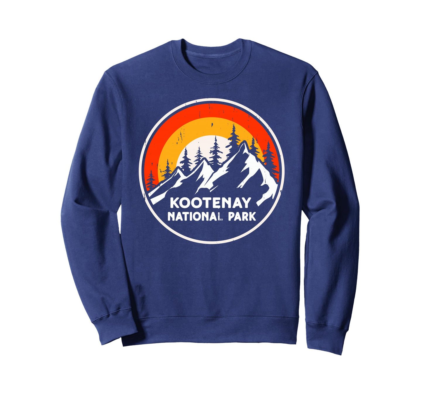 Kootenay National Park Mountain Sweatshirt - Streetwear Style Men Women