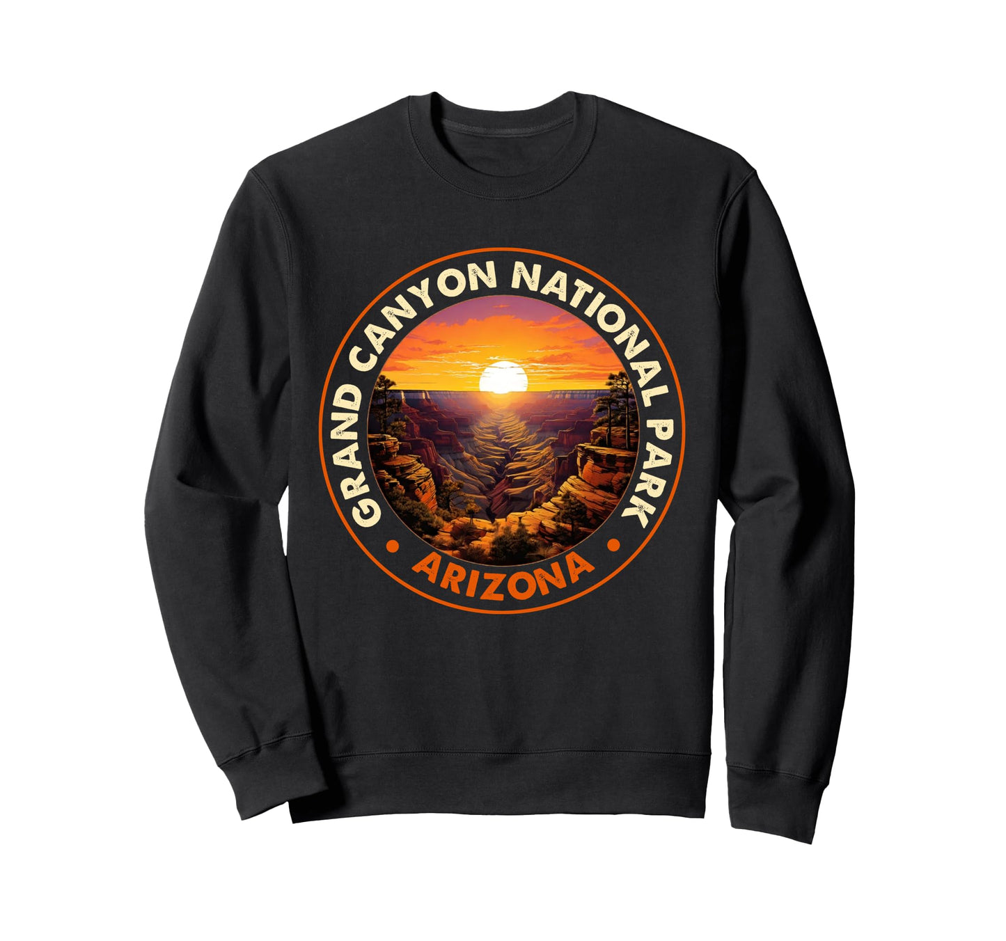 Grand Canyon National Park Arizona Usa Sweatshirt - Unique Graphic Unisex