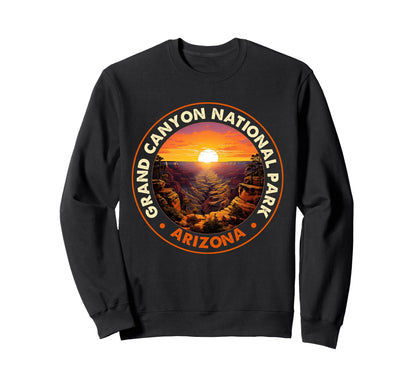 Grand Canyon National Park Arizona Usa Sweatshirt - Unique Graphic Unisex