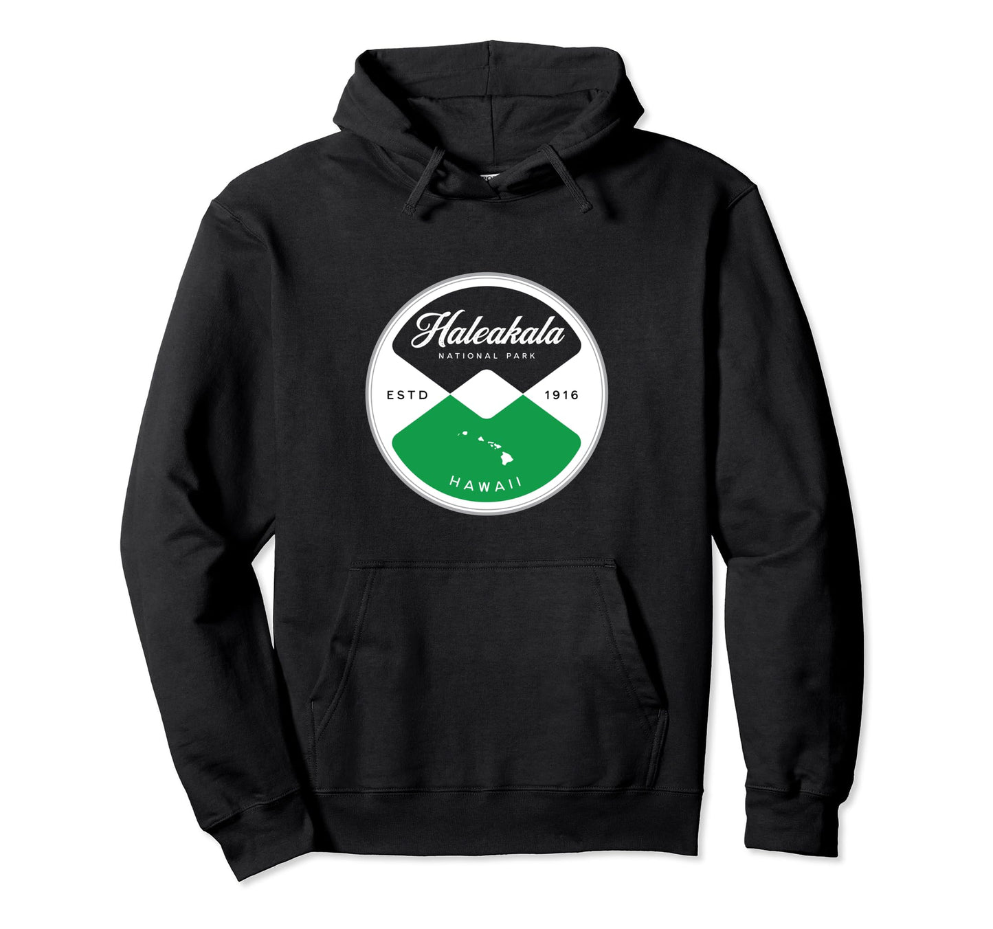 Haleakala National Park Hawaii Circle Hoodie - Graphic Print Men Women