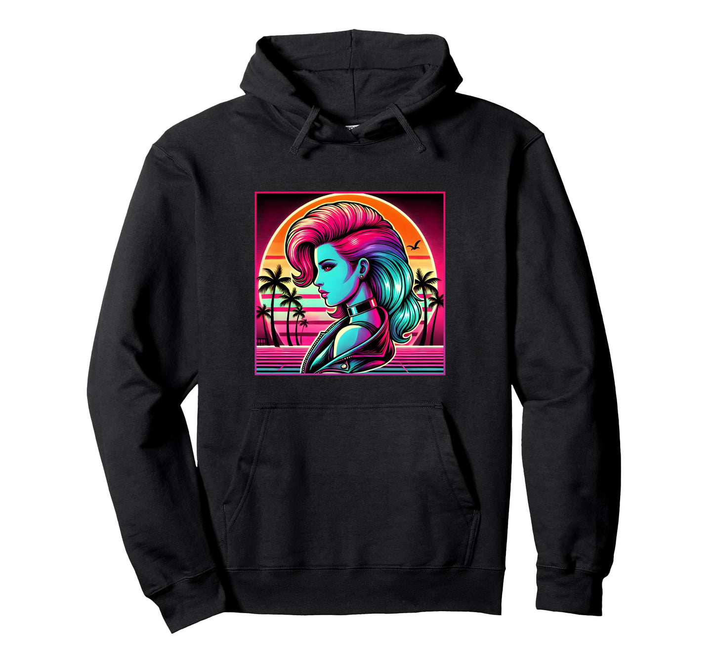Egirl Vaporwave Aesthetic 80S 90S Hoodie - Aesthetic Graphic for Adults